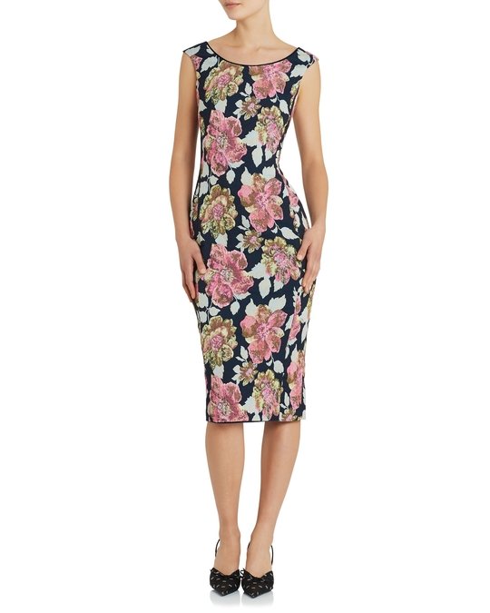 Floral Knee Length Dress.JPG