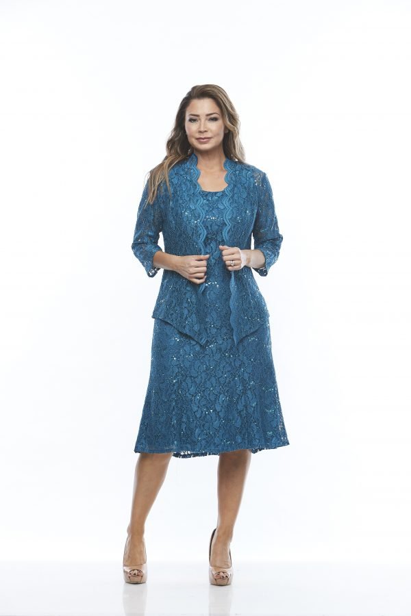 Sequined lace dress and jacket.jpg
