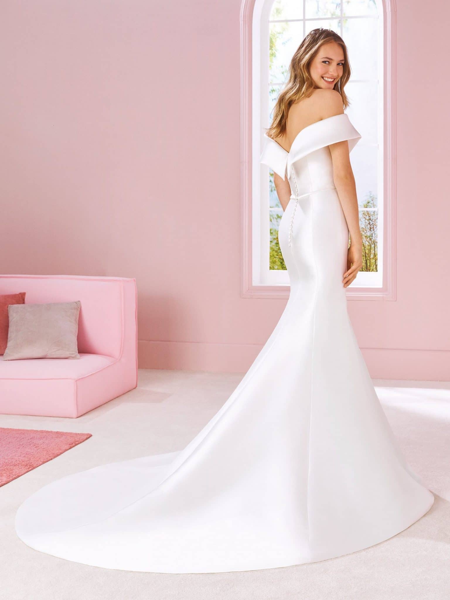 Sweetheart Mikado Mermaid Gown 11302 main image 0