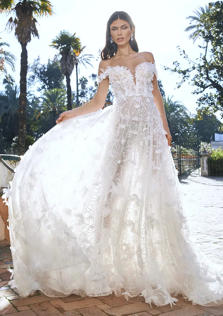 Pronovias San Patrick Esmirna Bridal Gown Size 16 Ivory Wedding Dress –  Glass Slipper Formals
