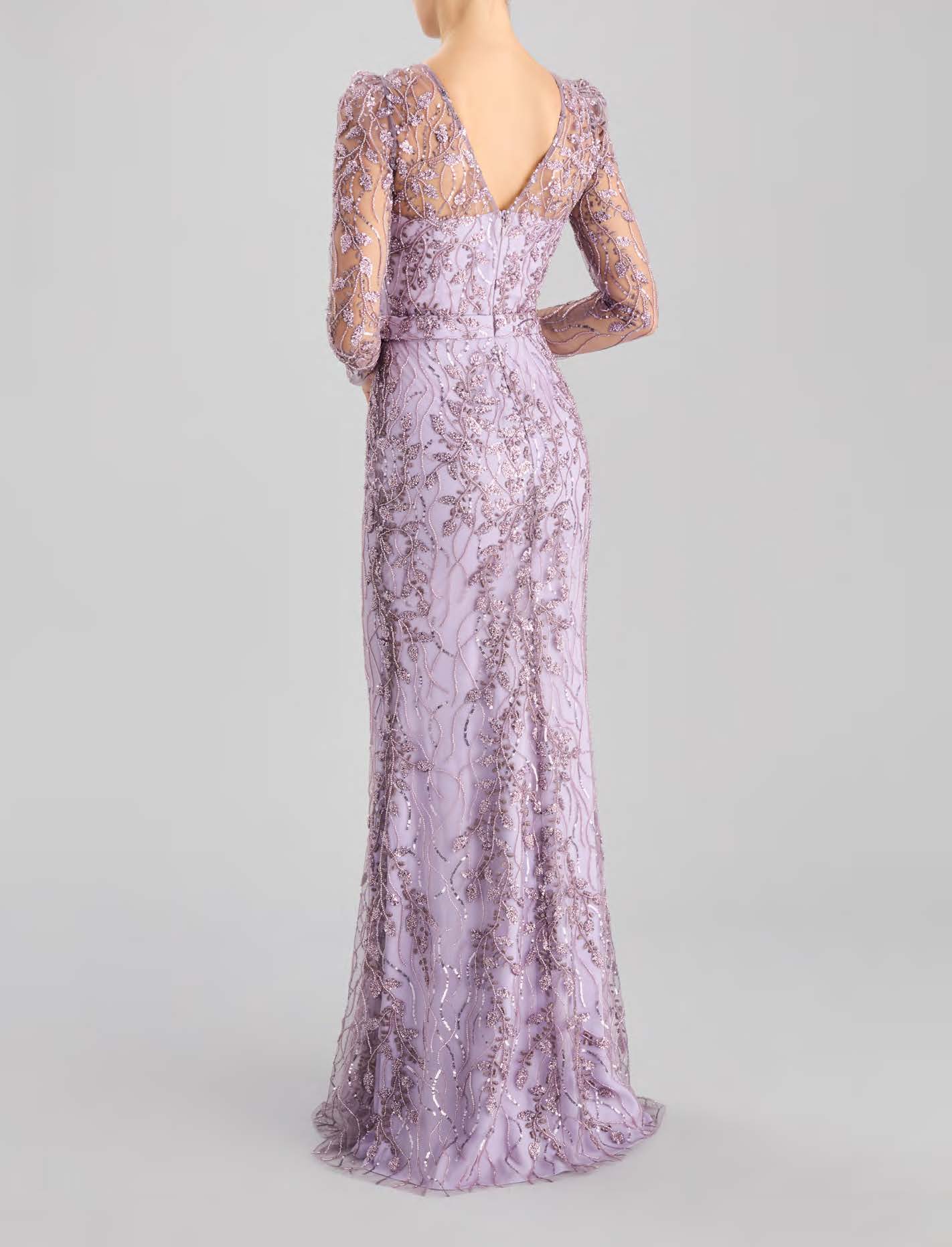 Full-Length Beaded Lace Dress with Bateau Neckline.JPG