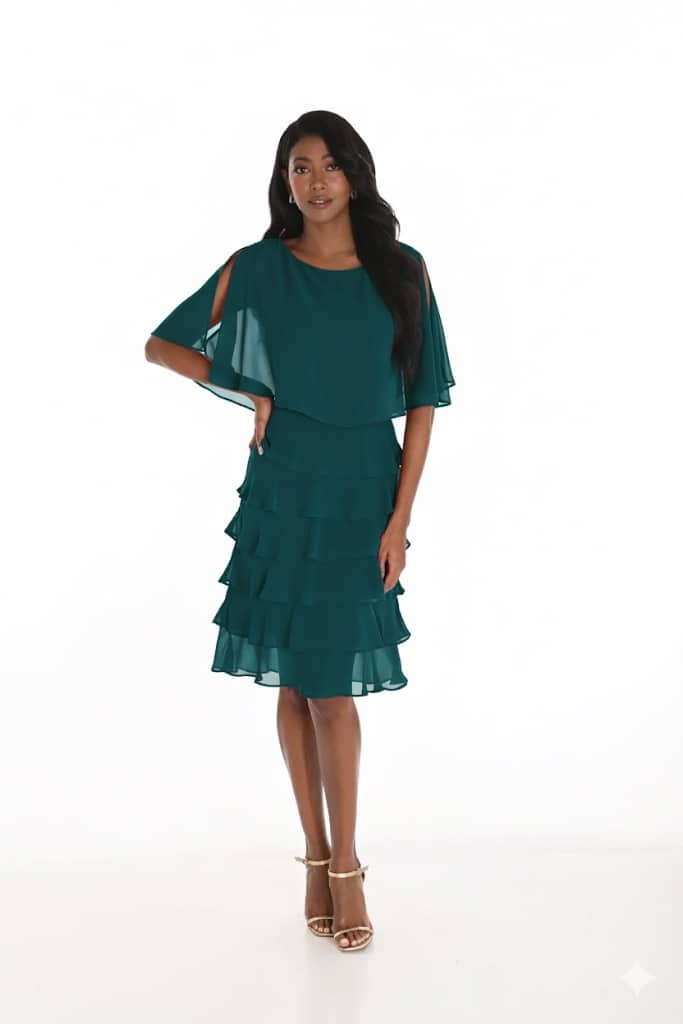 Fit and Flare Knee-Length Dress FLDR12.JPG
