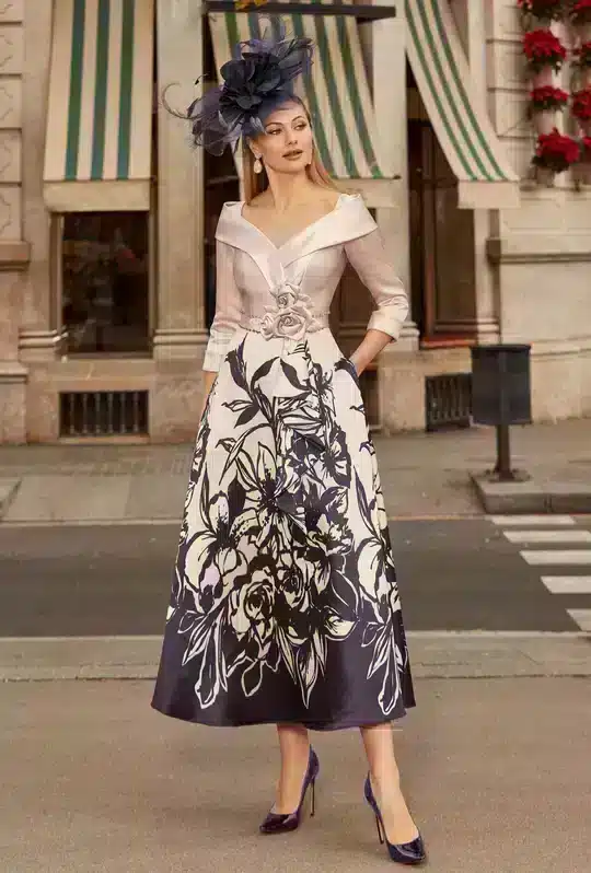 Mikado A-Line Dress VIDR992520.JPG