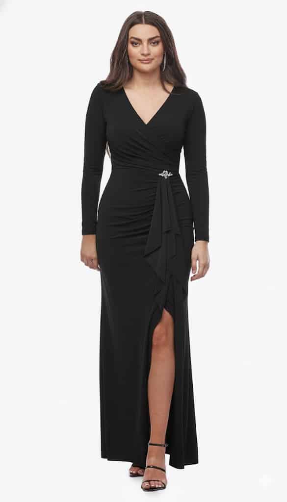 Long Stretch Jersey Dress ZADR18.JPG