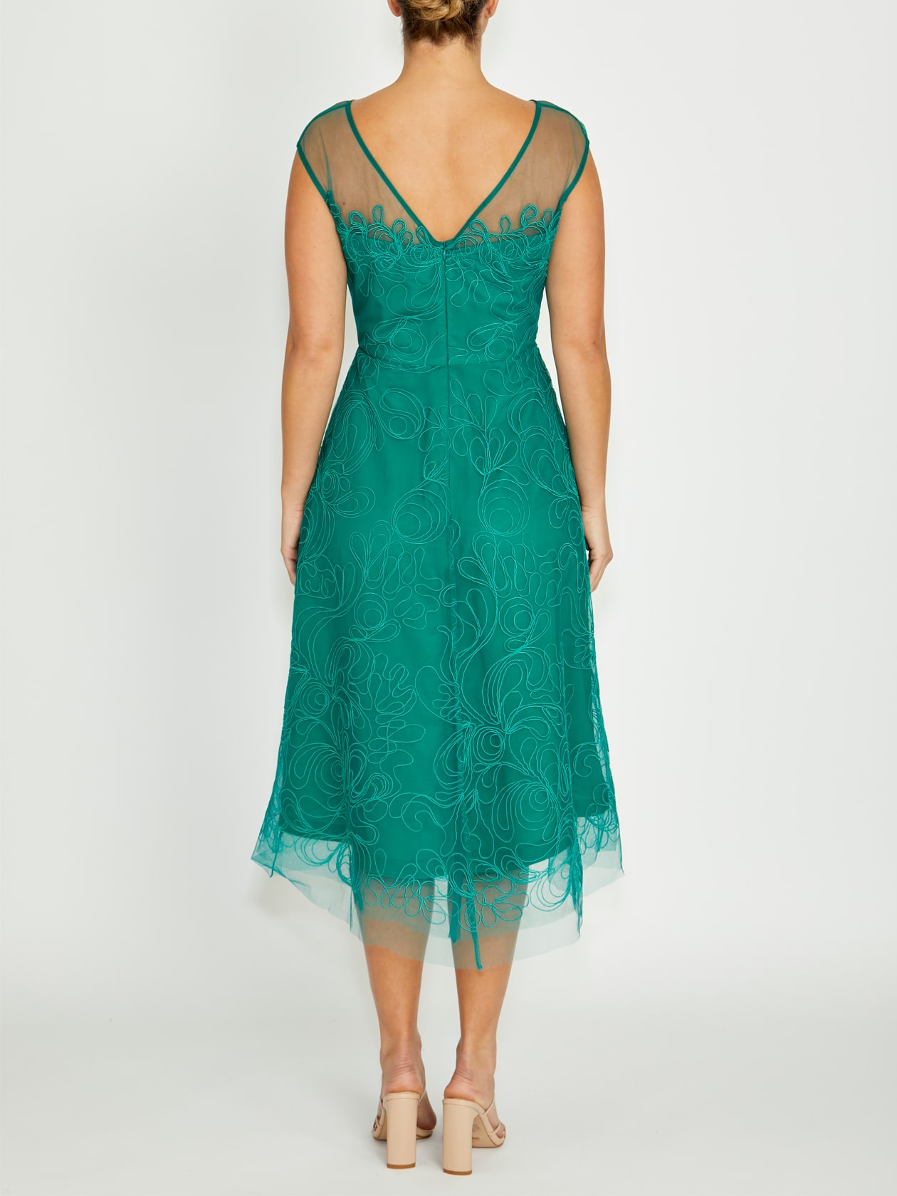 Sea Green A-Line DRESS ACDR35.JPG