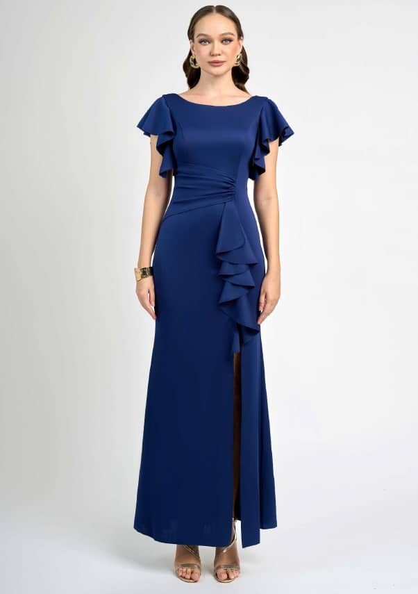 Flutter Sleeve Maxi Dress BL8244L.JPG