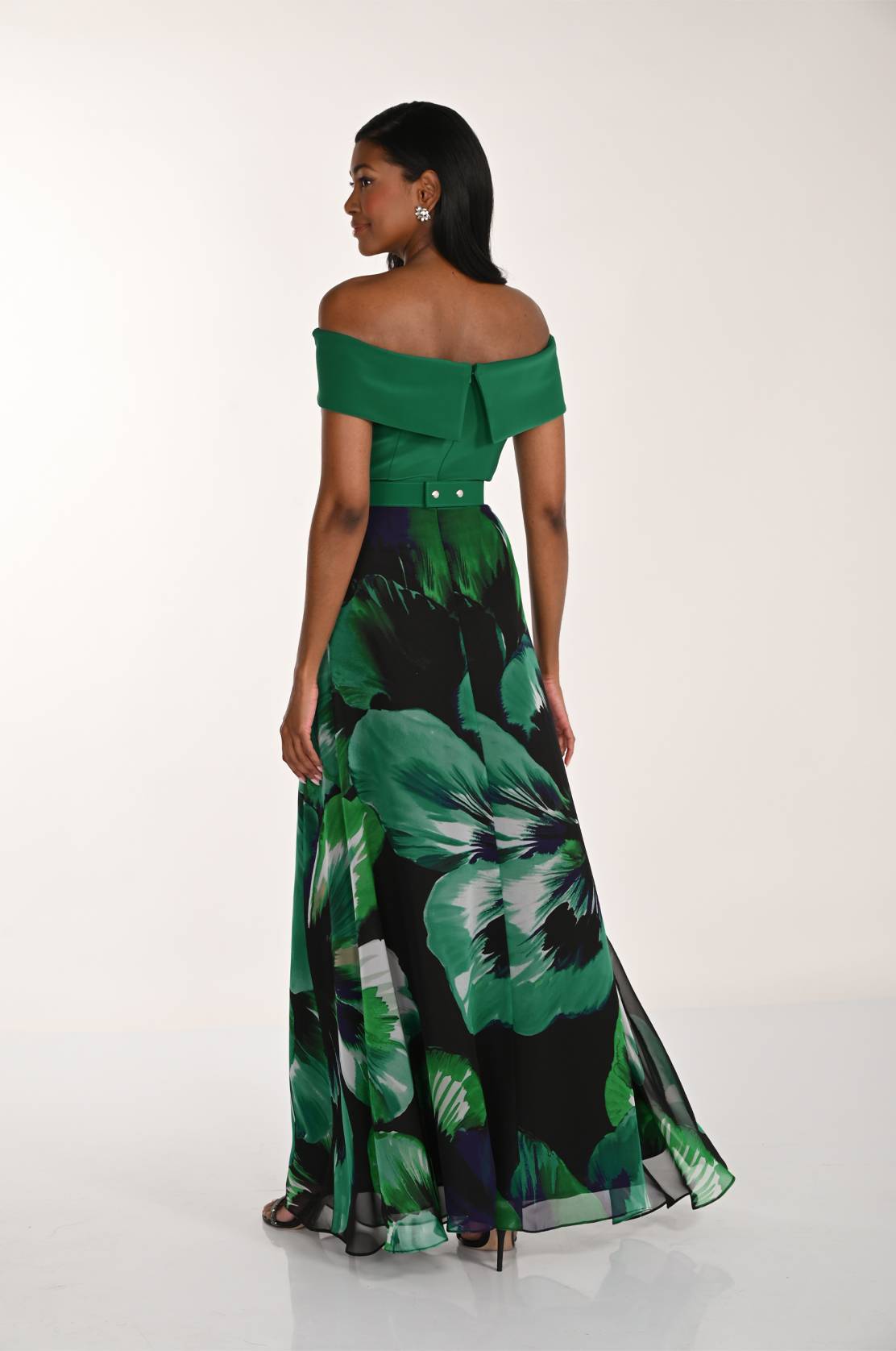 Floral Off-Shoulder Maxi Dress FLDR44.JPG