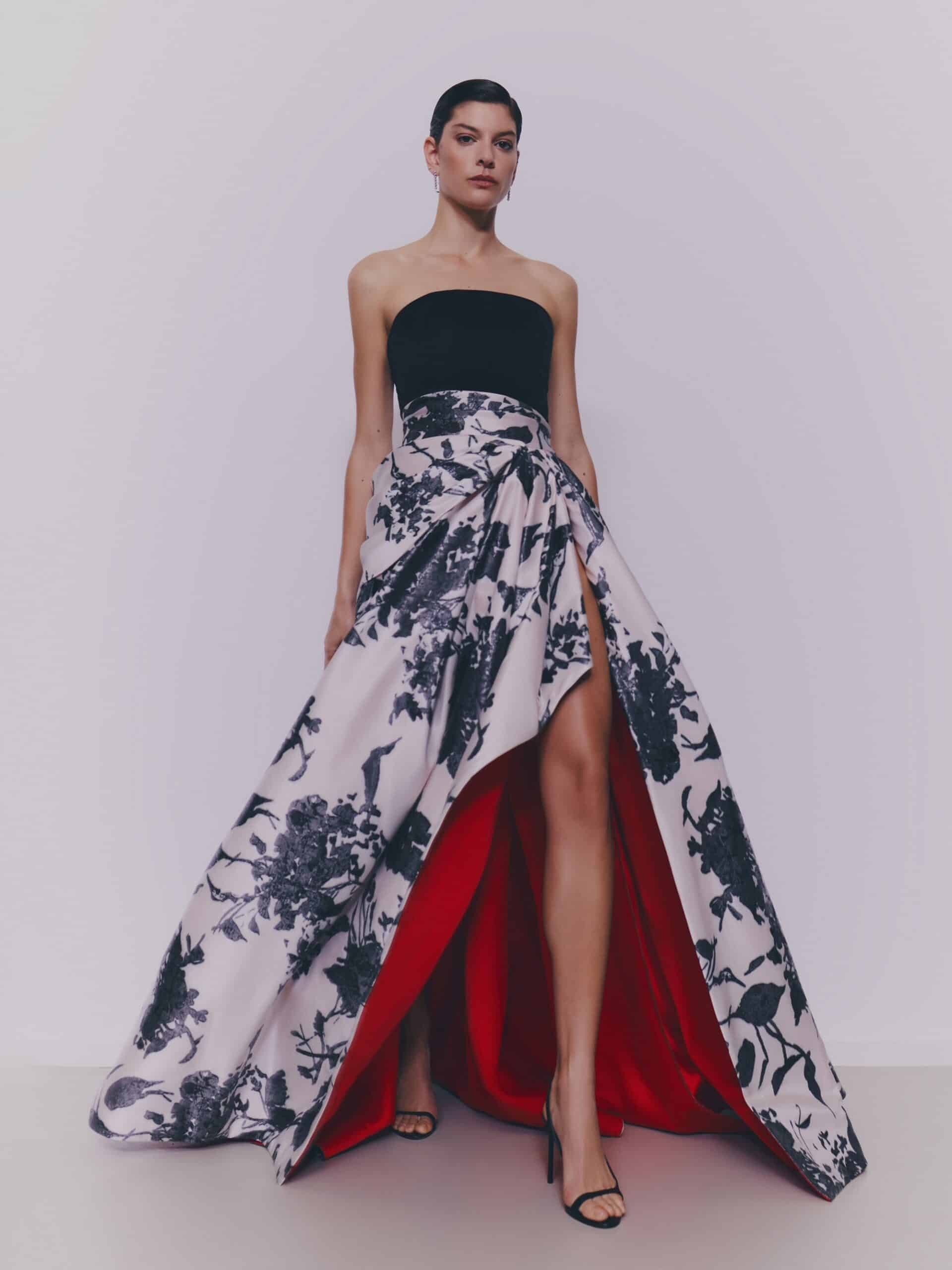 Explosive Contrast Two-Piece Gown PNDR25.JPG