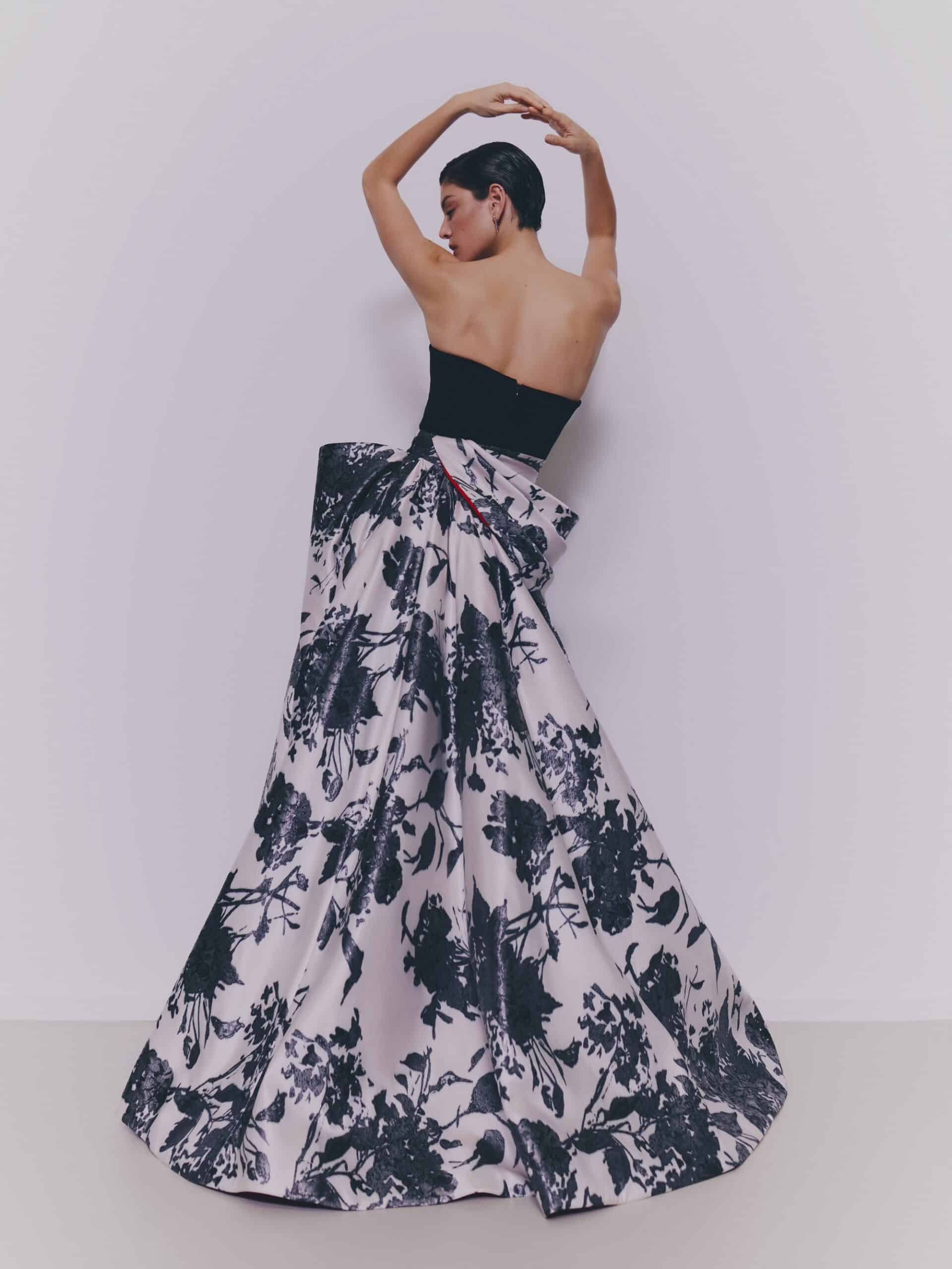 Explosive Contrast Two-Piece Gown PNDR25.JPG