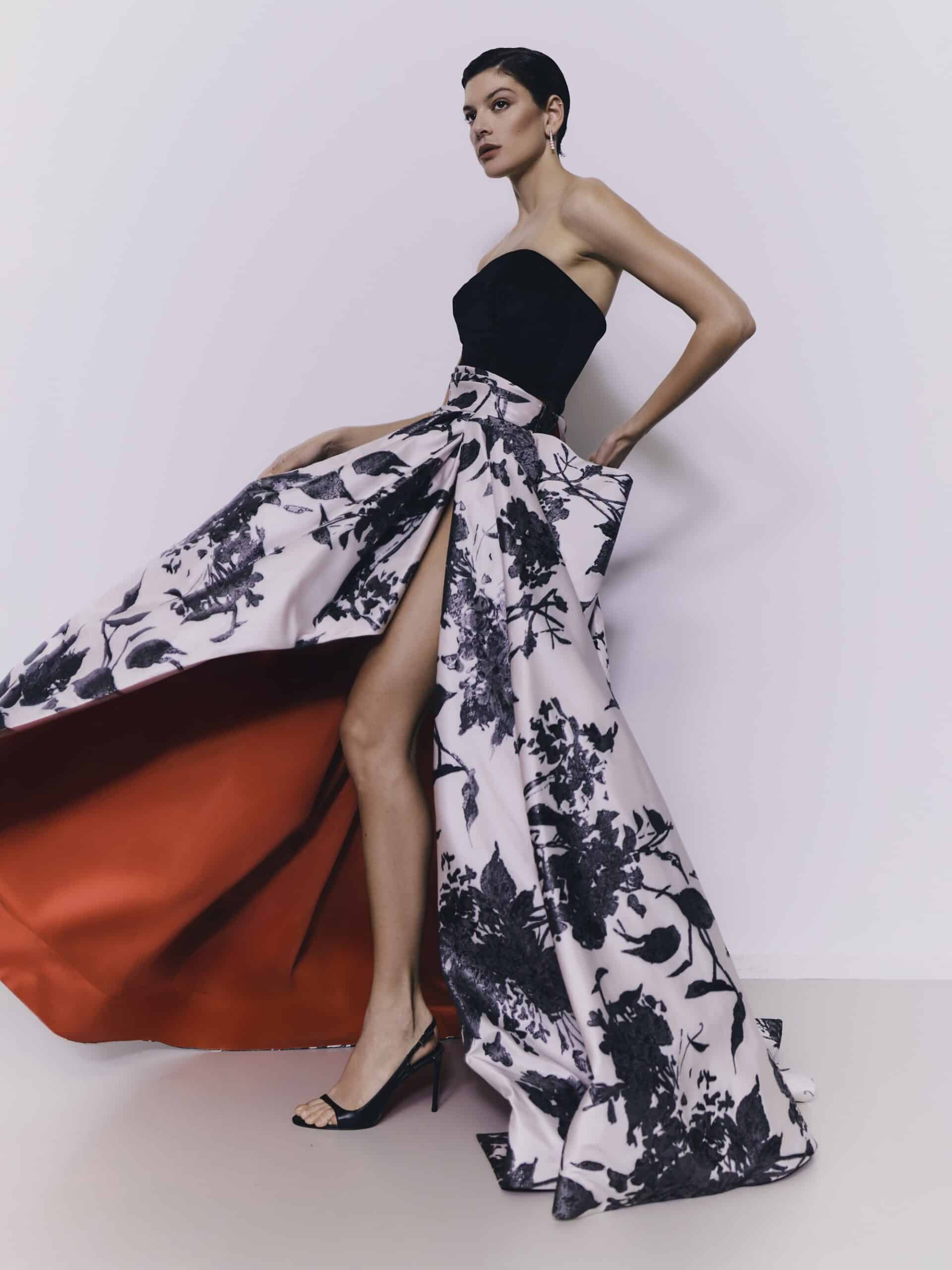 Explosive Contrast Two-Piece Gown PNDR25.JPG