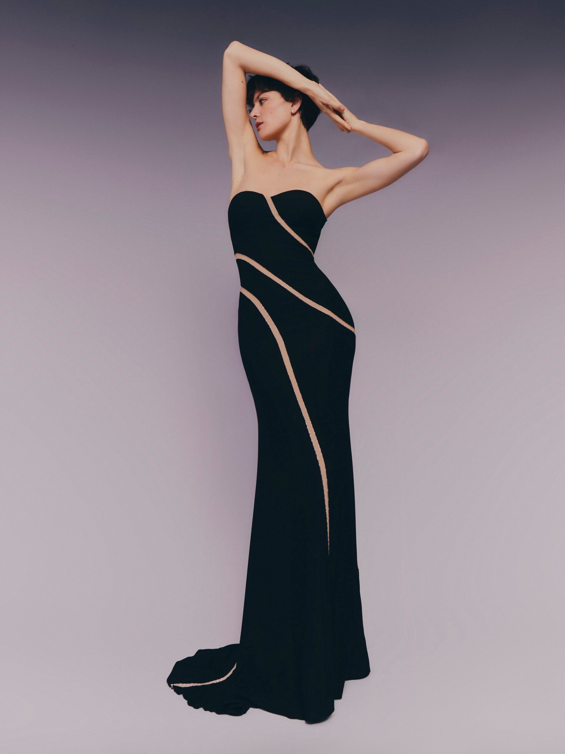 Strapless Mermaid Gown with Train PNDR22.JPG