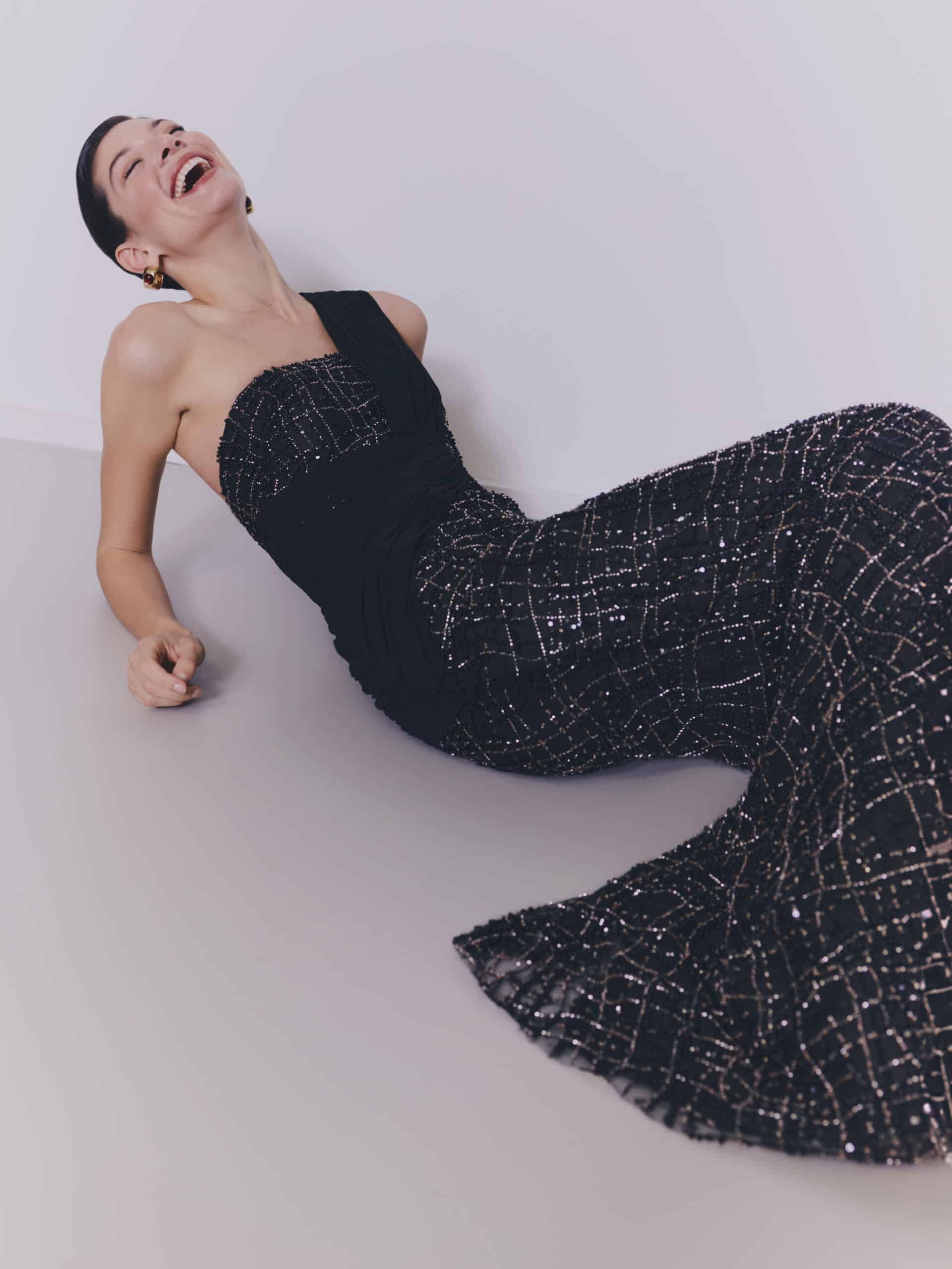 One-Shoulder Beaded Mermaid Gown PNDR27.JPG