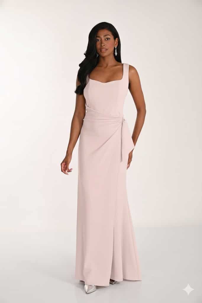 Long Dress with Square-Neckline FLDR56.JPG