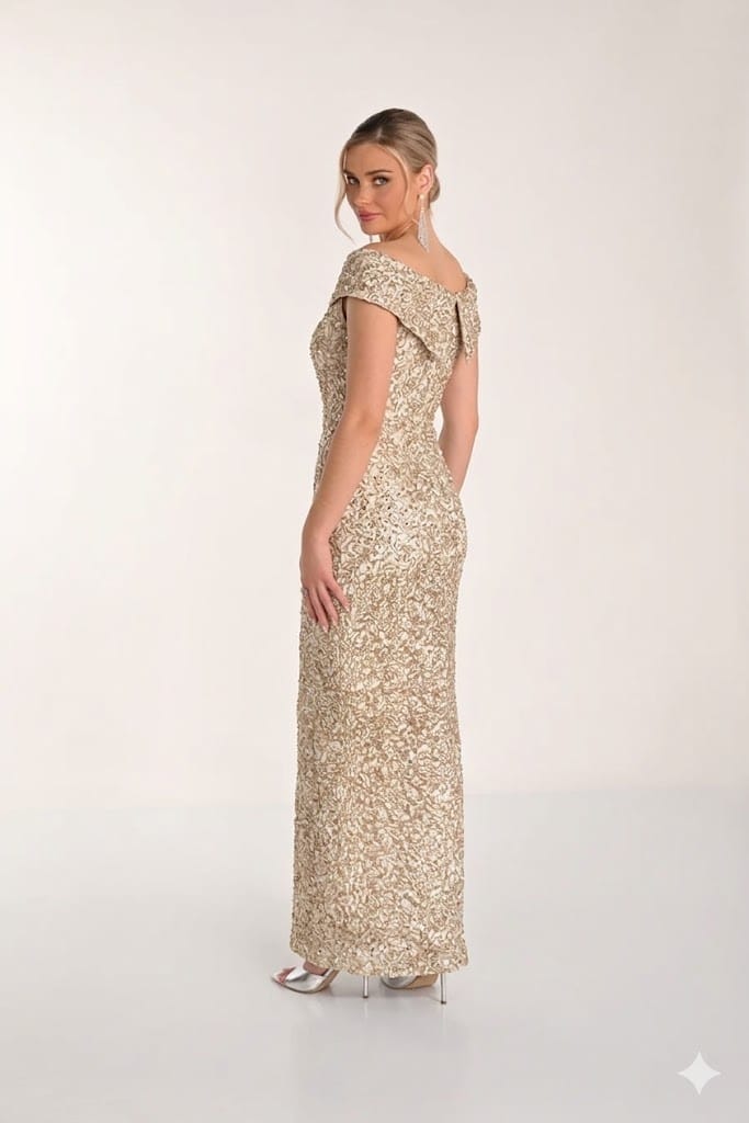 Off-Shoulder Sequin Lace Maxi Dress FLDR62.JPG