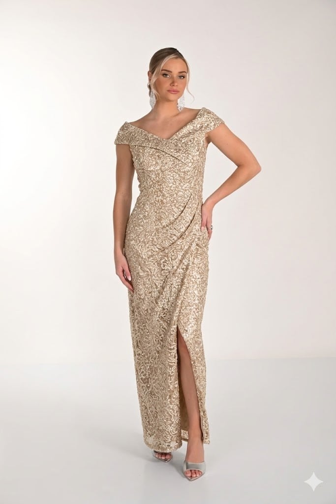 Off-Shoulder Sequin Lace Maxi Dress FLDR62.JPG