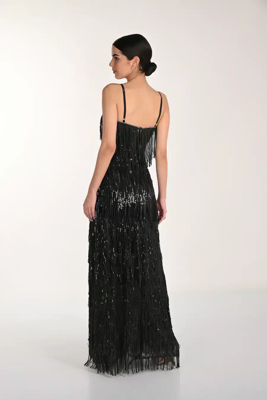 Tiered Tassel Long Dress FLDR64.JPG