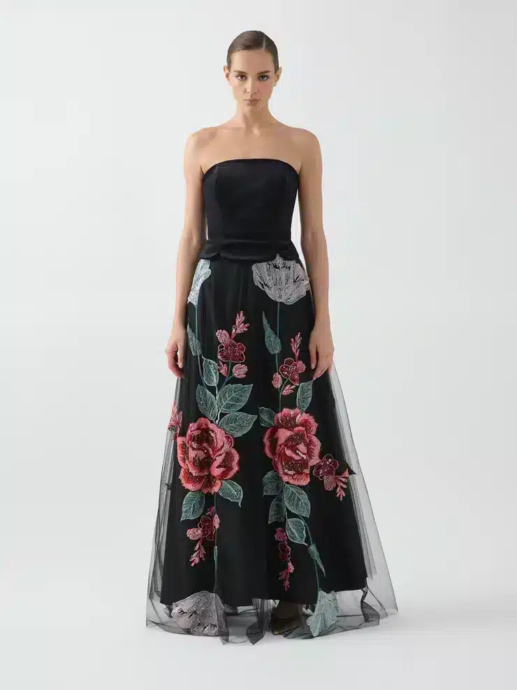 Exclusive Beaded-Embroidered Tulle Skirt MSSK1.JPG