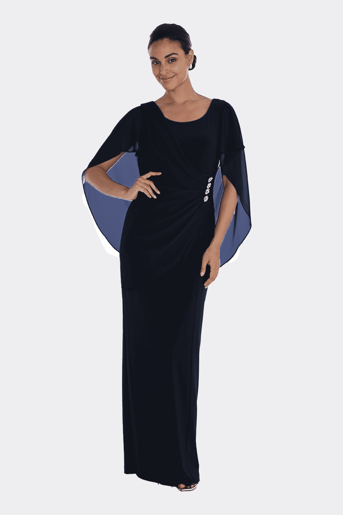 Elegant Boat-Neck Long Sheath Dress FLDR72.JPG